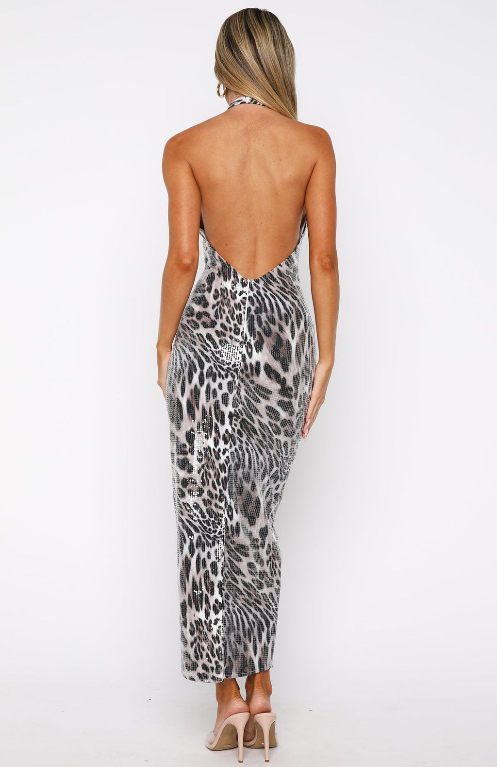 Dancing In The Dark Sequin Maxi Dress Savage Allure