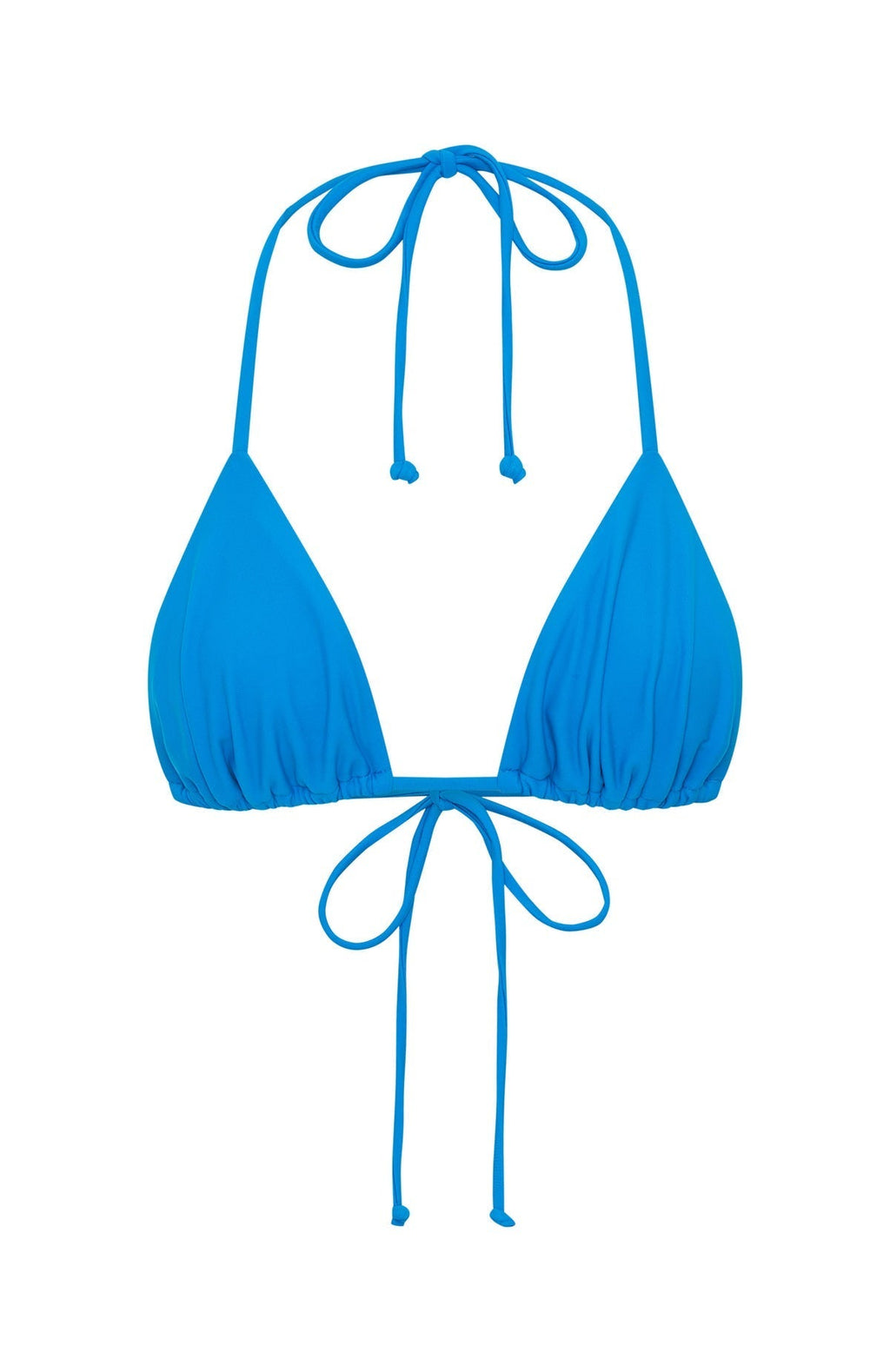 Golden Hour Bikini Top Azure Blue